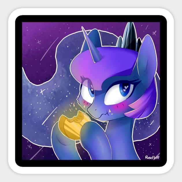 Luna! Sticker by cerebralvapor